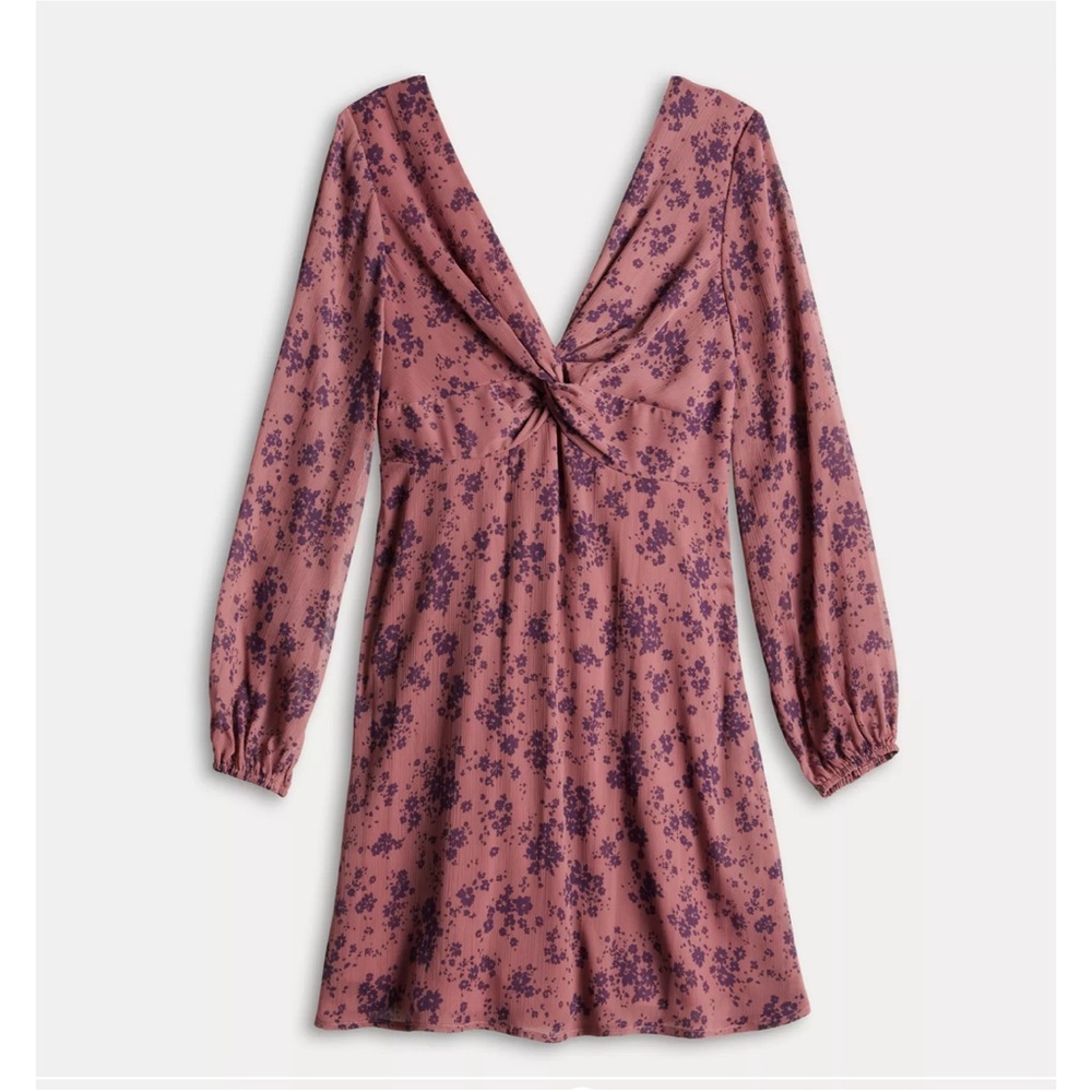 Live to be Spoiled -Floral Mauve dress - Picture 2 of 6